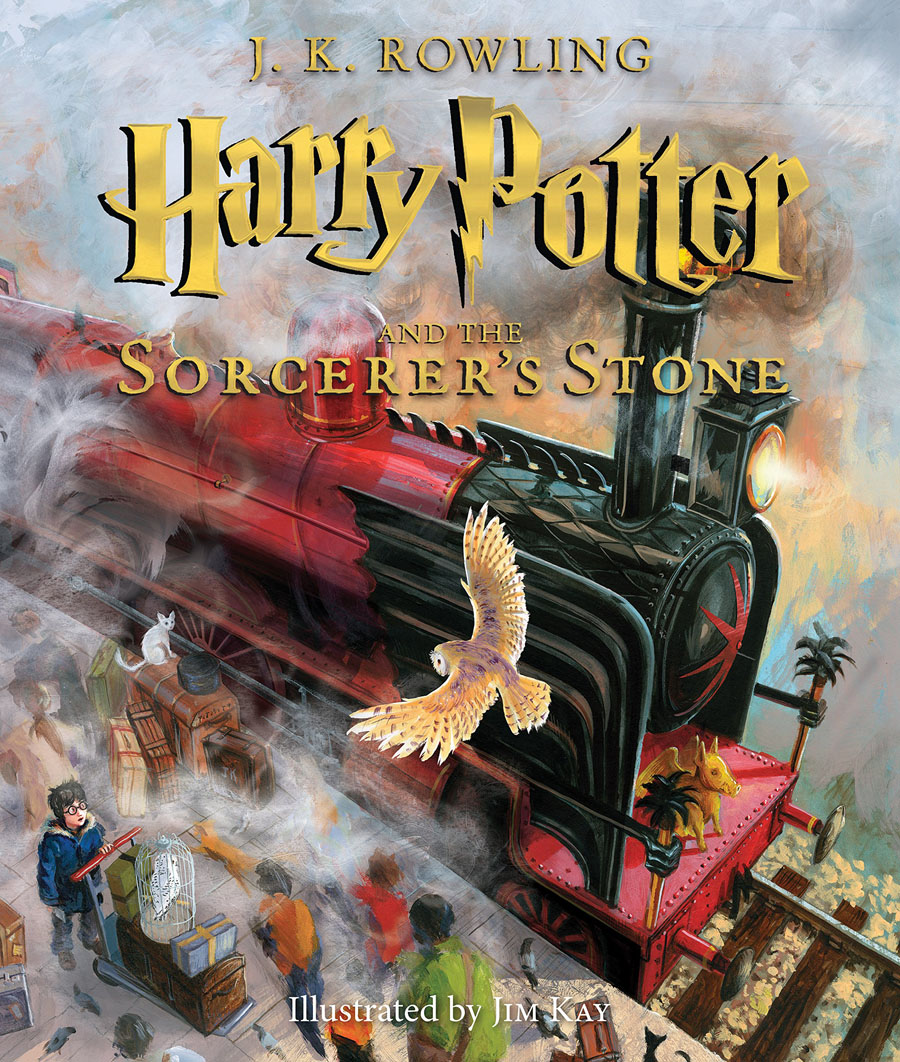 Harry Potter And The Sorcerers Stone Illustrated Edition HC