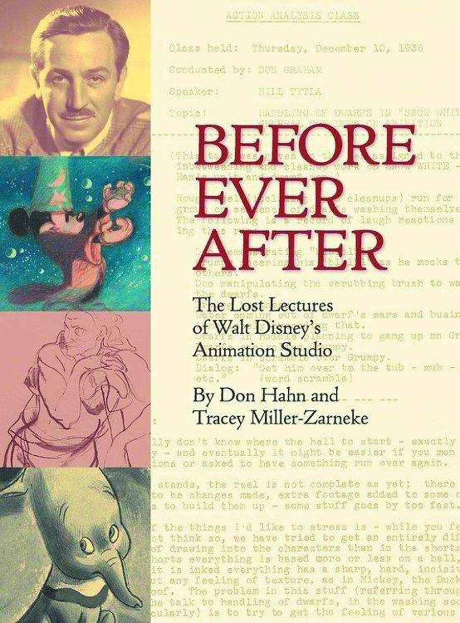 Before Ever After Lost Lectures Of Walt Disneys Animation Studio HC