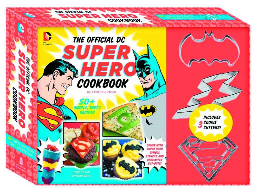 Official DC Super Hero Cookbook Deluxe Edition HC