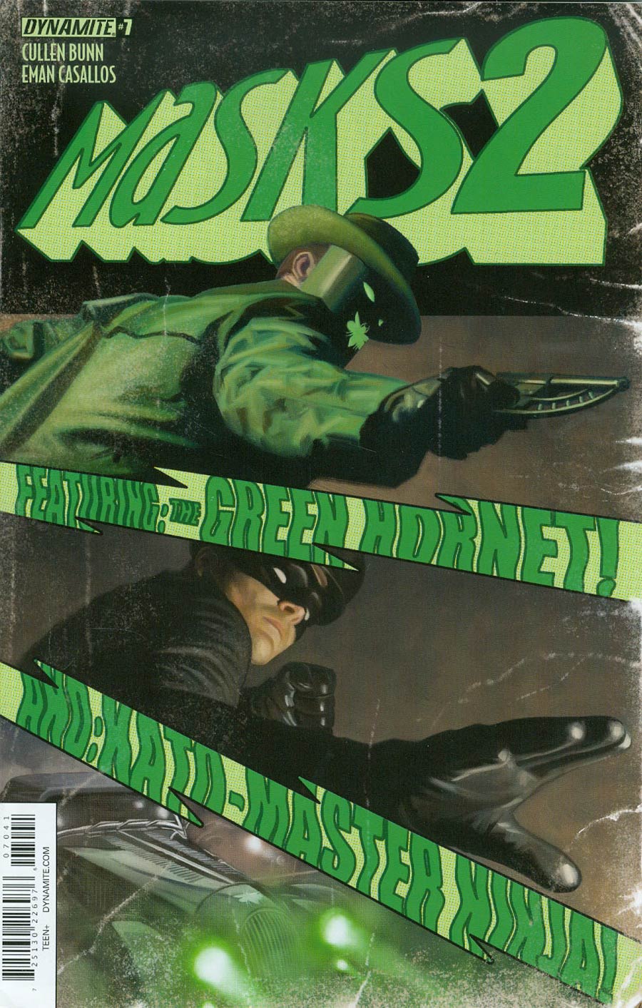 Masks 2 #7 Cover D Incentive Colton Worley Green Hornet Variant Cover