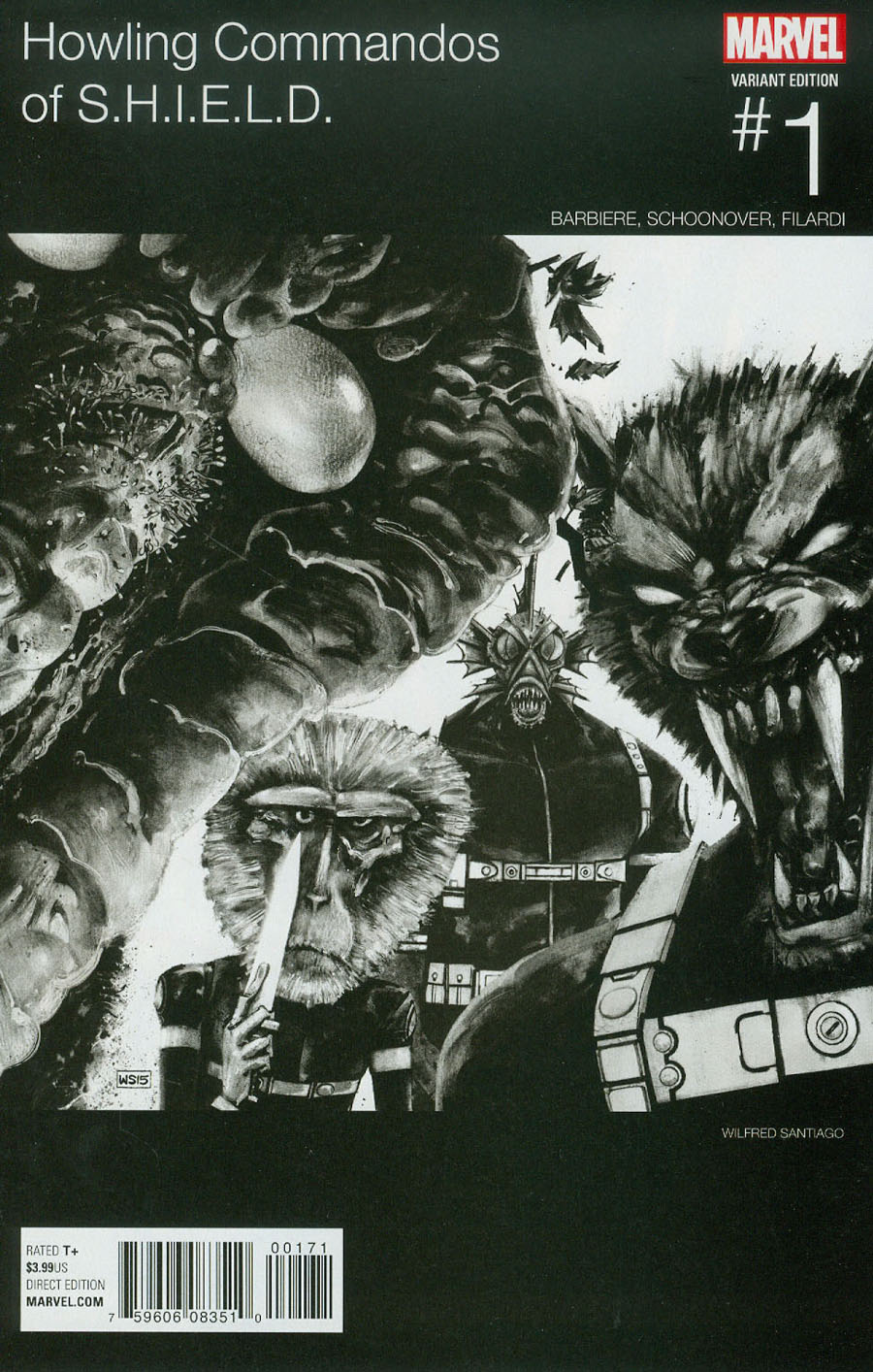 Howling Commandos Of S.H.I.E.L.D. #1 Cover C Variant Marvel Hip-Hop Cover