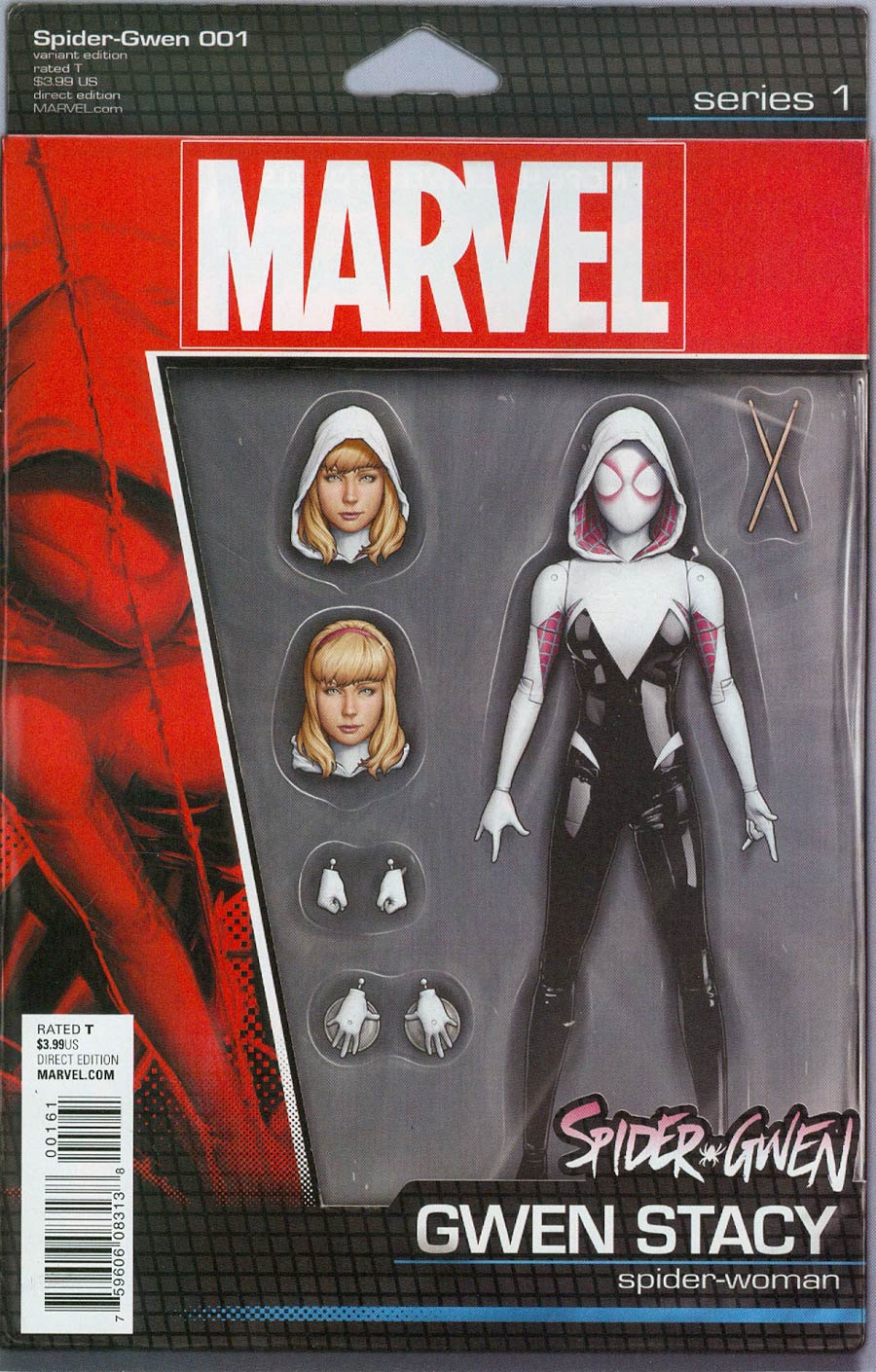 Spider-Gwen Vol 2 #1 Cover D Variant John Tyler Christopher Action Figure Cover