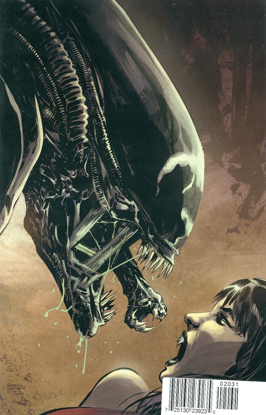 Aliens Vampirella #2 Cover C Rare Gabriel Hardman Virgin Cover