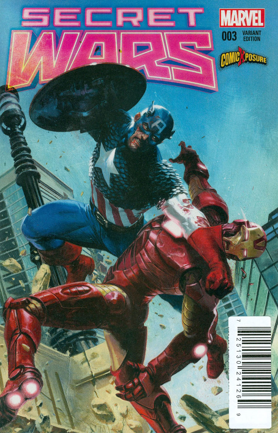 Secret Wars #3 Cover J DF Comicxposure Exclusive Variant Cover