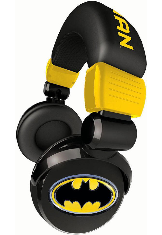 DC Comics DJ Headphones - Batman Logo