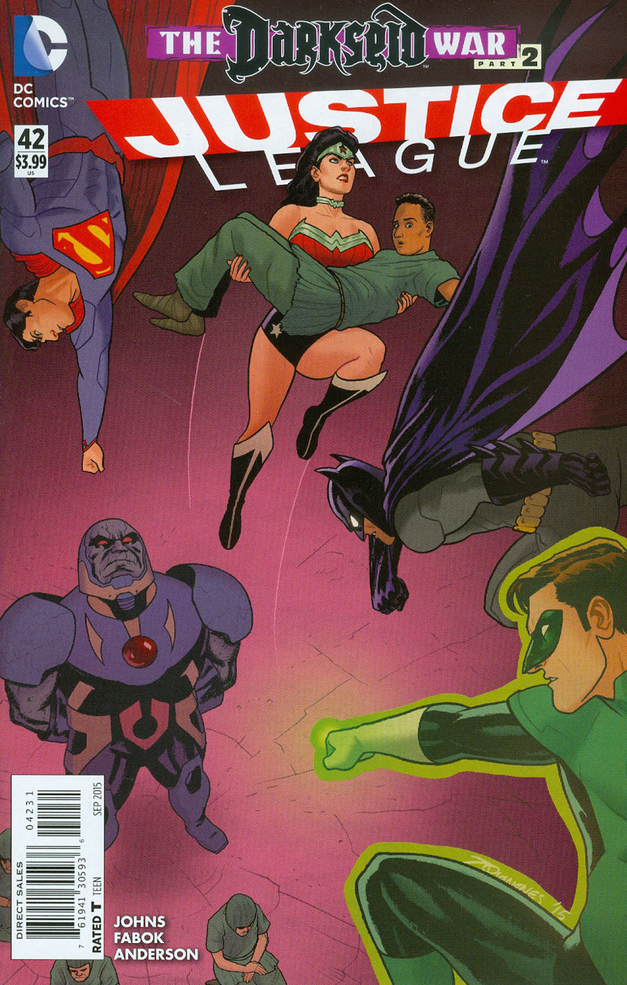 Justice League Vol 2 #42 Cover C Variant Joe Quinones Cover