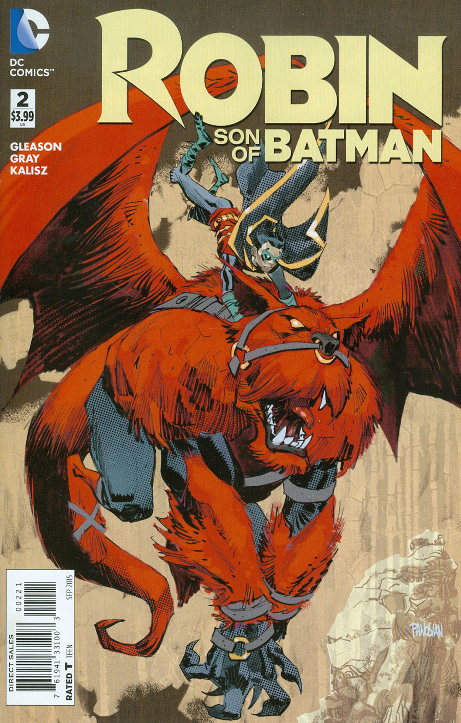 Robin Son Of Batman #2 Cover B Incentive Dan Panosian Variant Cover