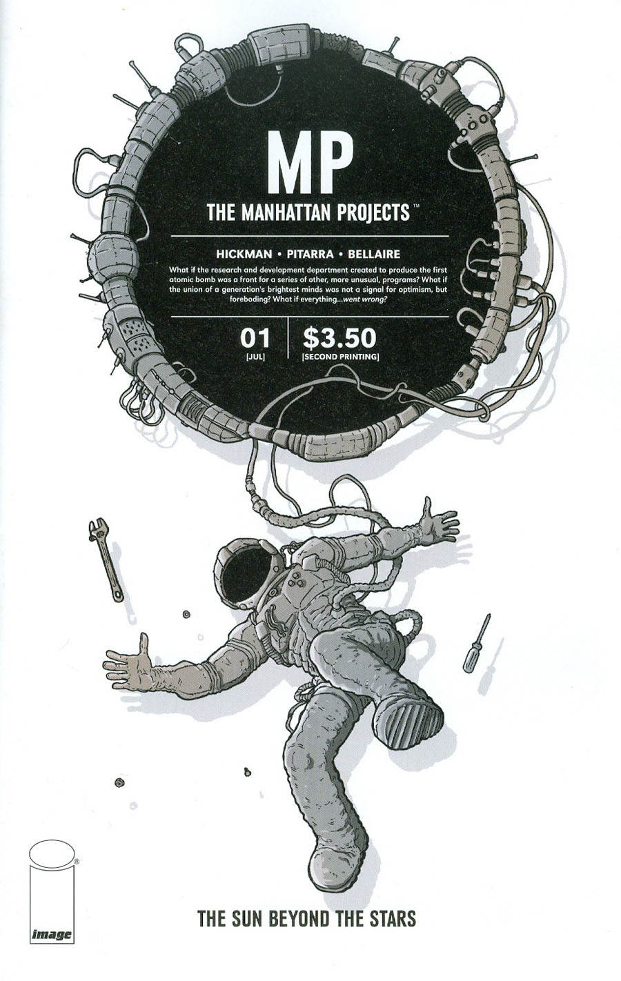 Manhattan Projects Sun Beyond The Stars #1 Cover B 2nd Ptg Nick Pitarra Variant Cover