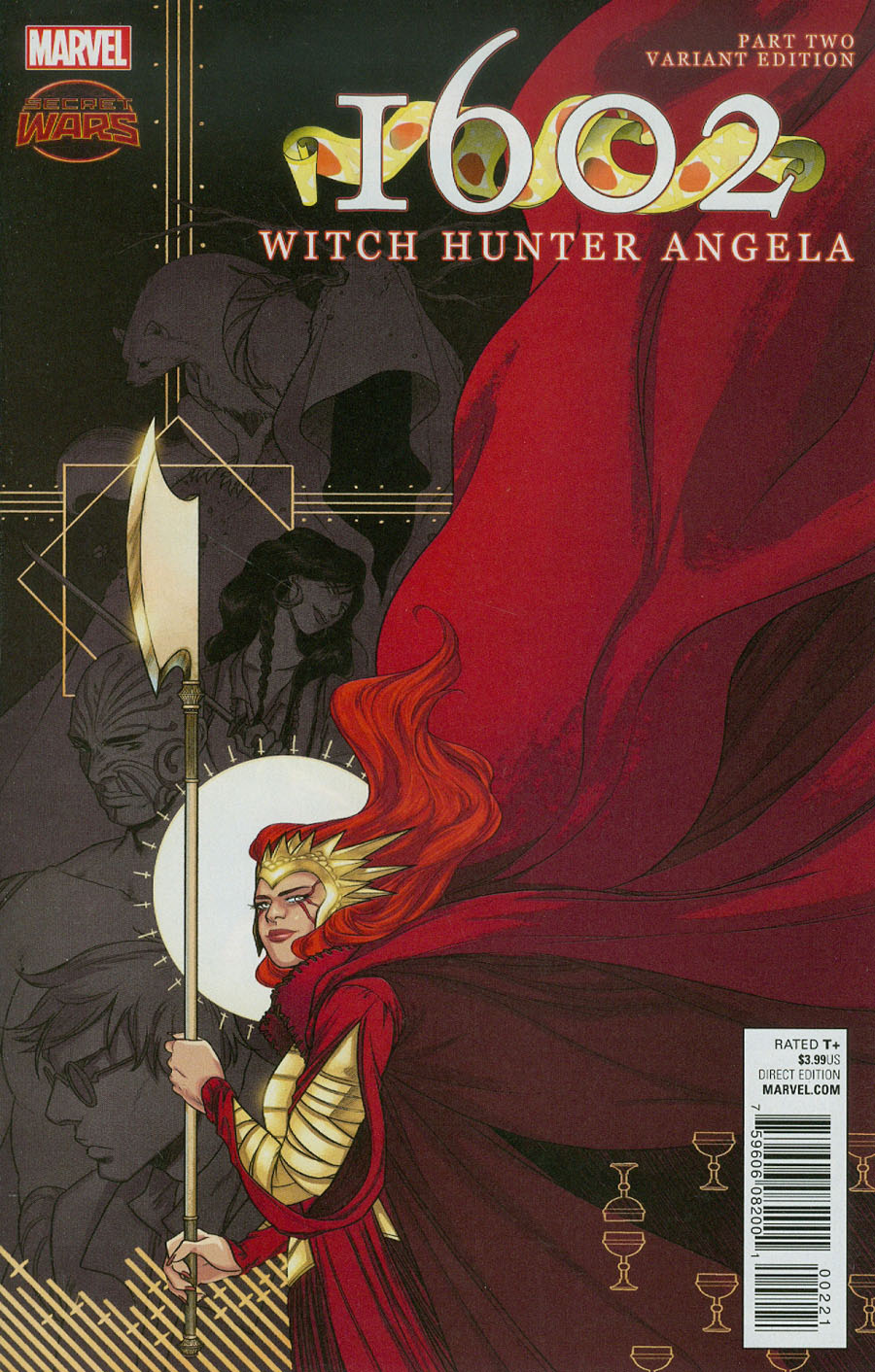 1602 Witch Hunter Angela #2 Cover B Incentive Irene Koh Variant Cover (Secret Wars Warzones Tie-In)