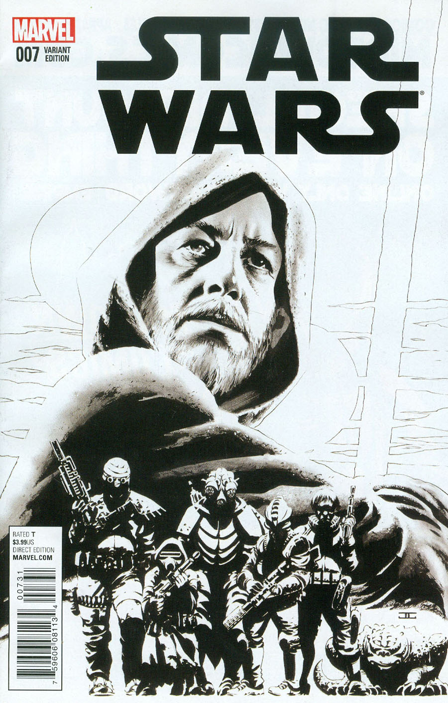 Star Wars Vol 4 #7 Cover E Incentive John Cassaday Sketch Variant Cover