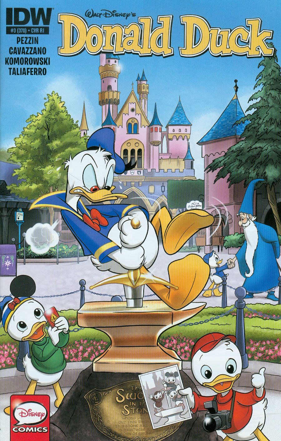 Donald Duck Vol 2 #3 Cover C Incentive Amy Mebberson Disney Legacy Fantasyland 60th Anniversary Variant Cover