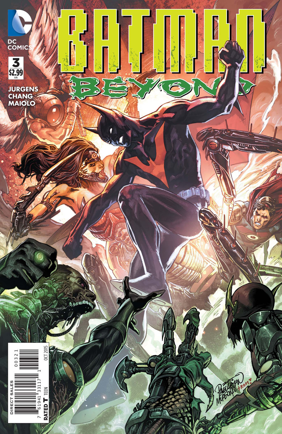 Batman Beyond Vol 5 #3 Cover B Incentive Carlo Pagulayan Variant Cover