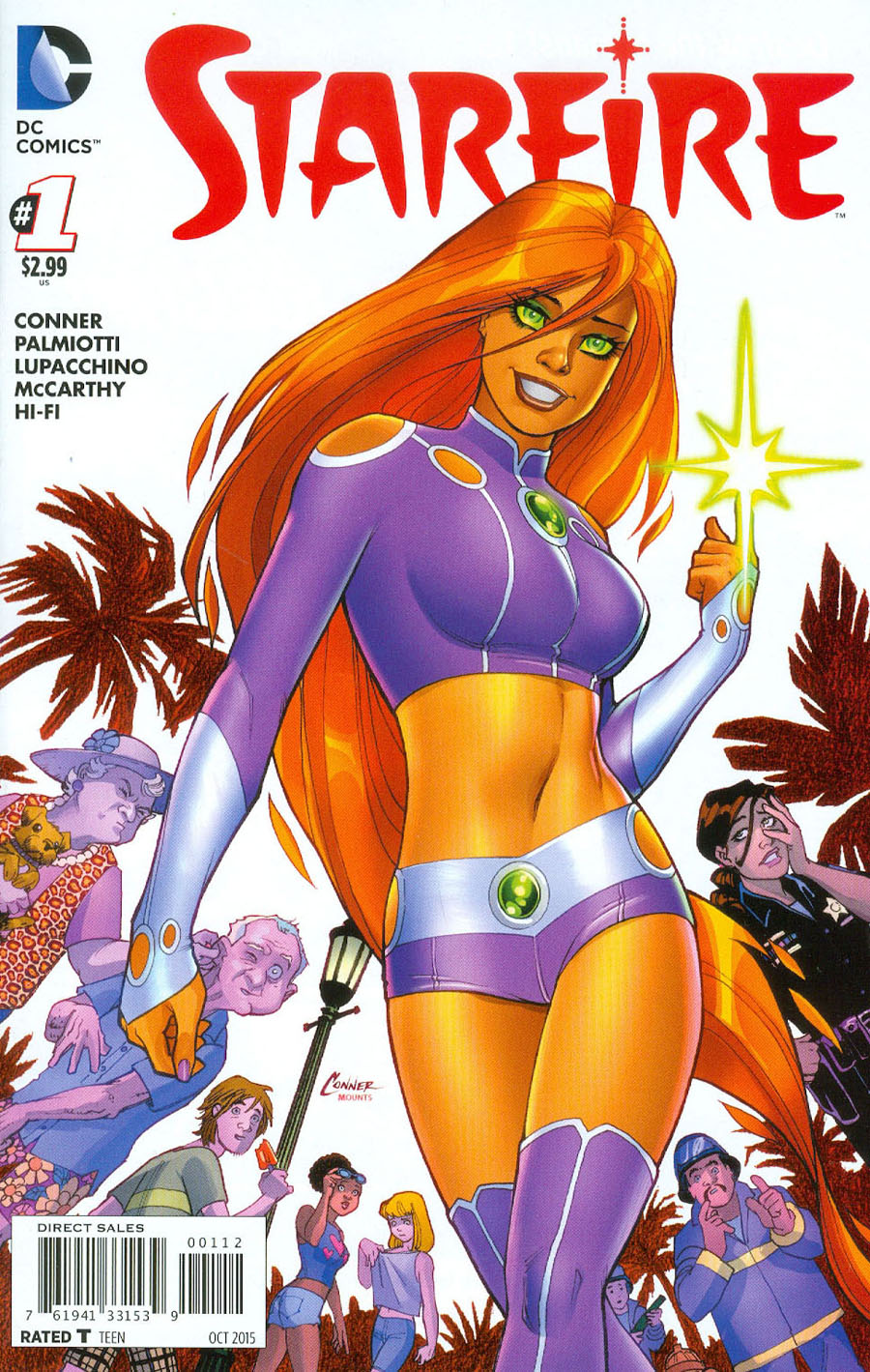 Starfire Vol 2 #1 Cover B 2nd Ptg Amanda Conner Variant Cover