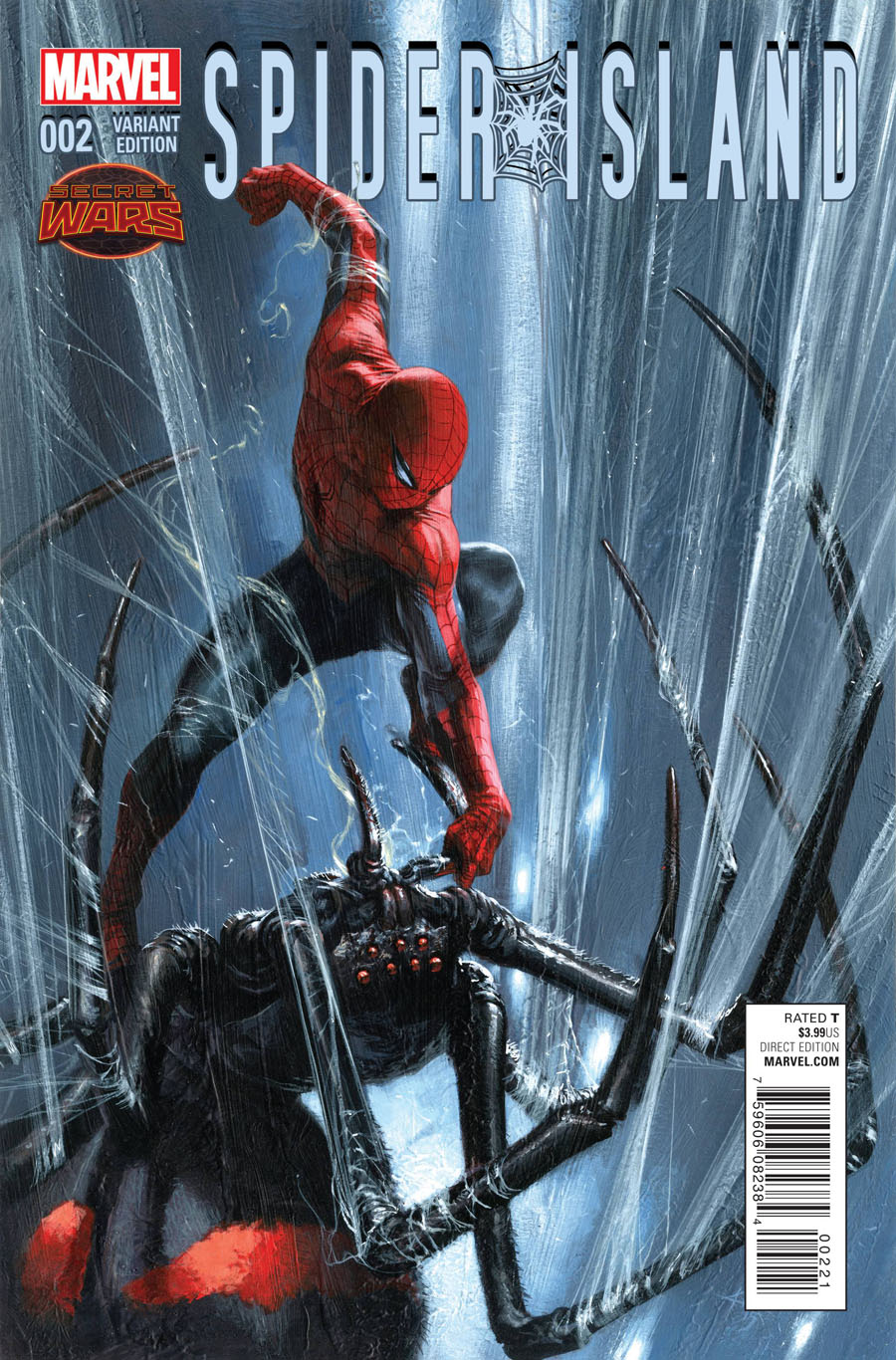 Spider-Island #2 Cover B Incentive Gabriele Dell Otto Variant Cover (Secret Wars Warzones Tie-In)