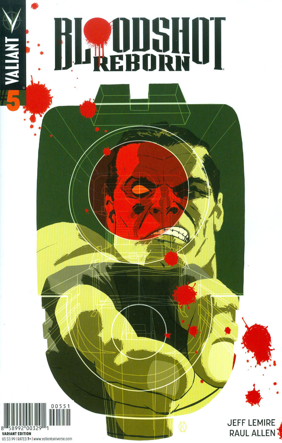 Bloodshot Reborn #5 Cover E Incentive Kano Variant Cover