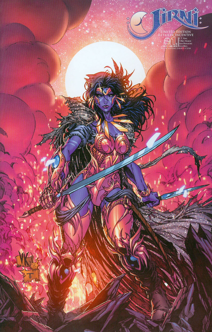 Jirni Vol 2 #1 Cover C Incentive V Ken Marion Variant Cover