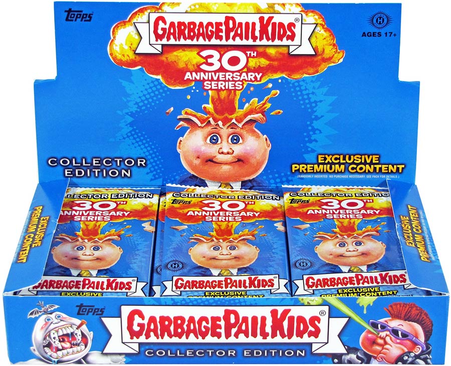 Topps 2015 Garbage Pail Kids 30th Anniversary Collector Edition Trading Cards Pack