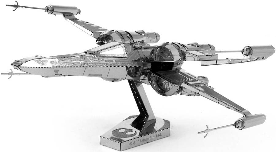 Star Wars Metal Earth Model Kit - Poe Damerons X-Wing Fighter
