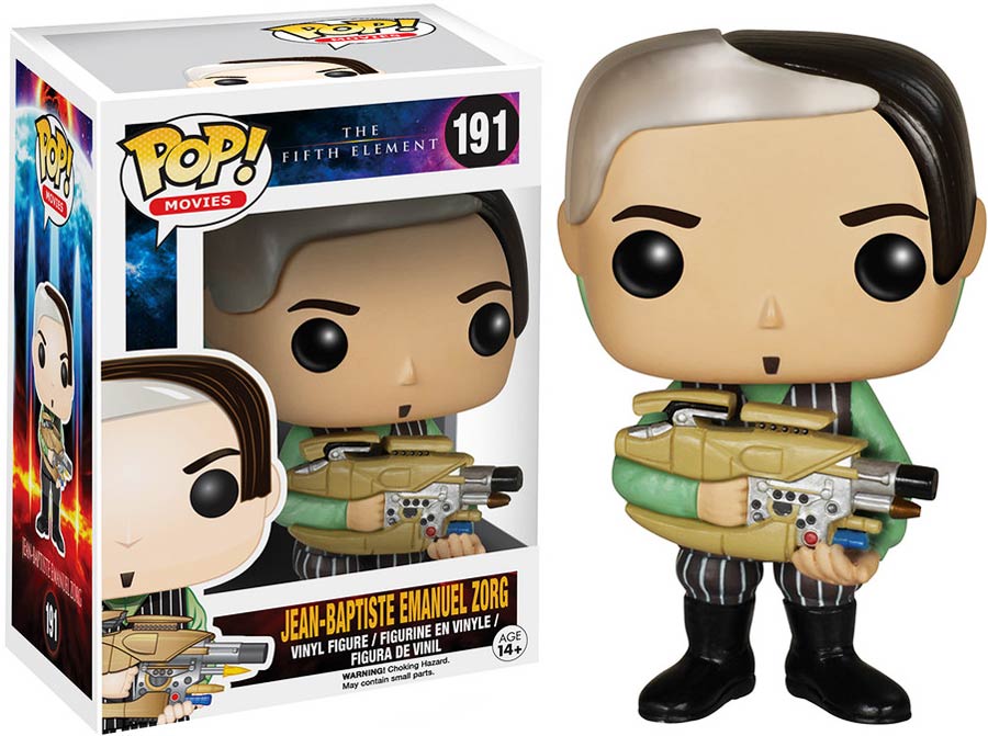 POP Movies 191 The Fifth Element Jean-Baptise Emanuel Zorg Vinyl Figure