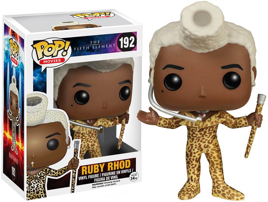 POP Movies 192 The Fifth Element Ruby Rhod Vinyl Figure
