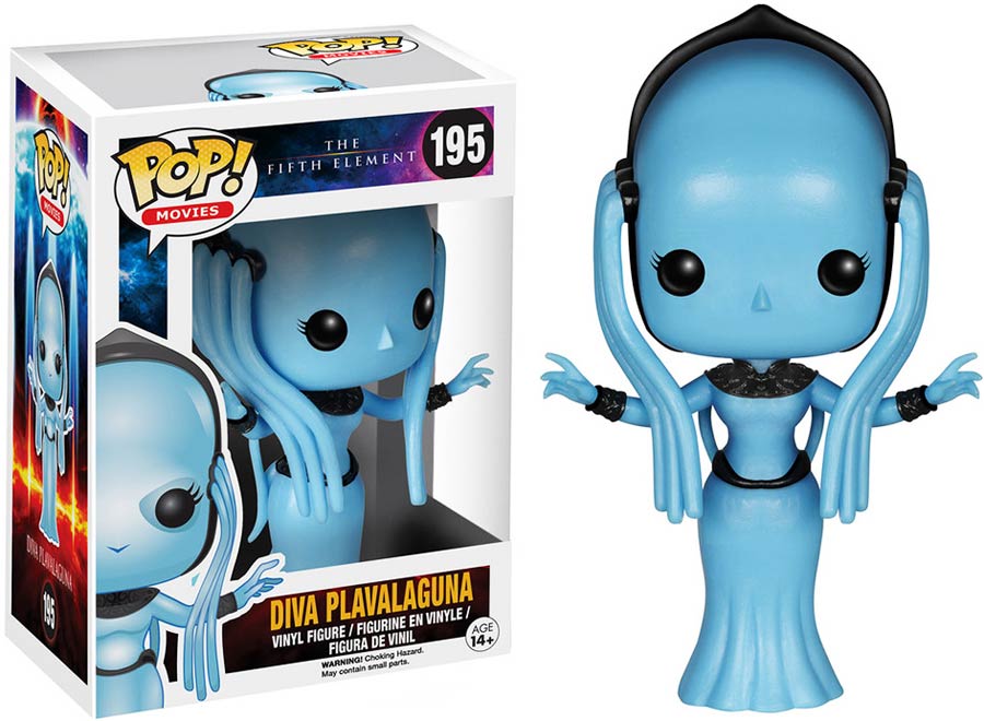 POP Movies 195 The Fifth Element Diva Plavalaguna Vinyl Figure