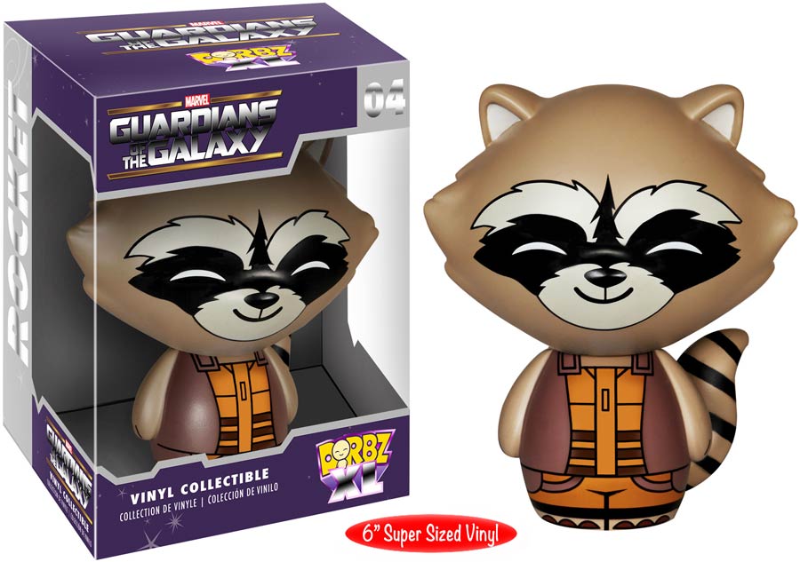 Dorbz XL 04 Guardians Of The Galaxy Rocket Raccoon Vinyl Figure