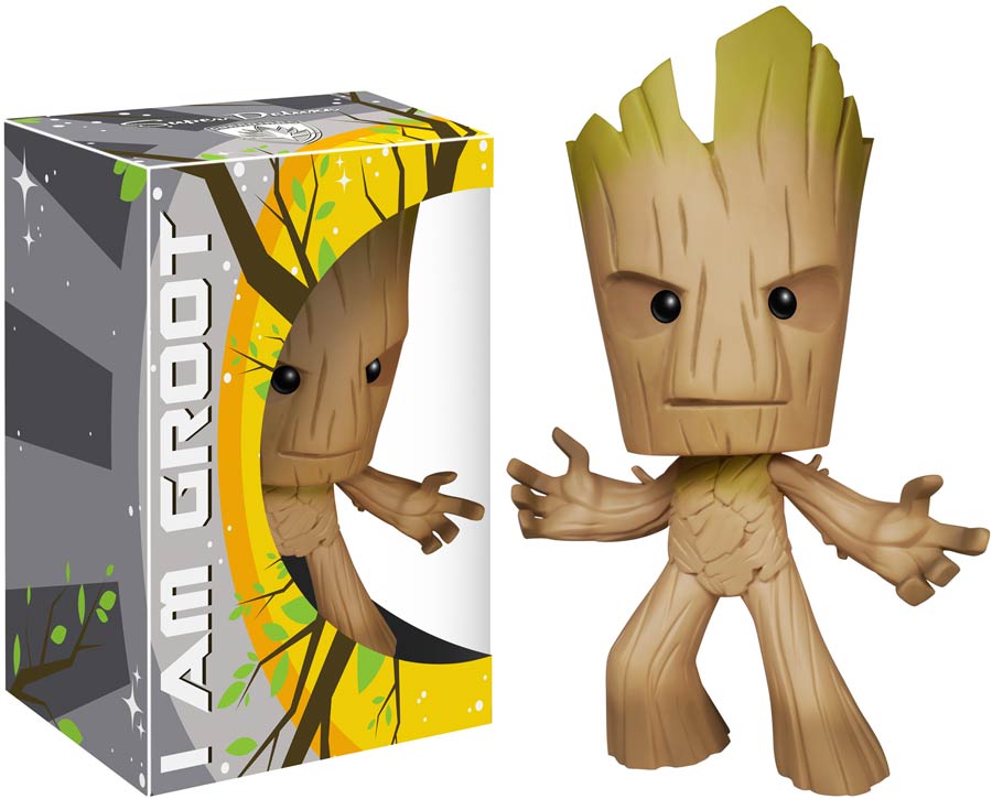 Super Deluxe Guardians Of The Galaxy Groot Vinyl Figure