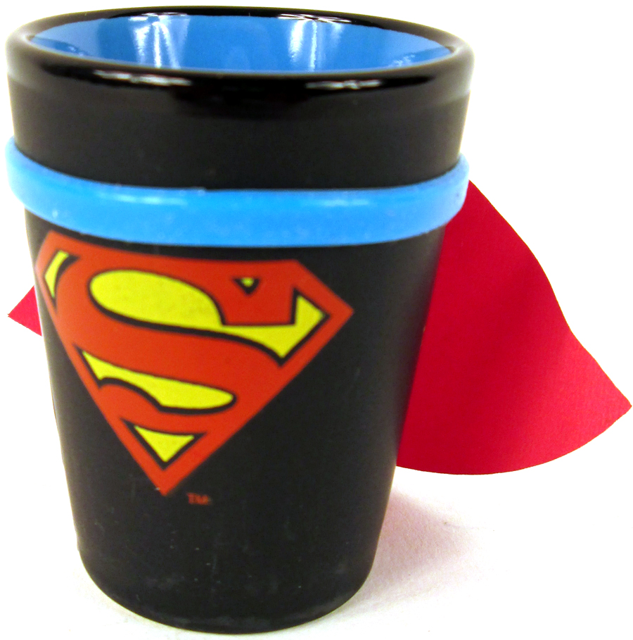 DC Comics Caped Ceramic Shot Glass - Superman