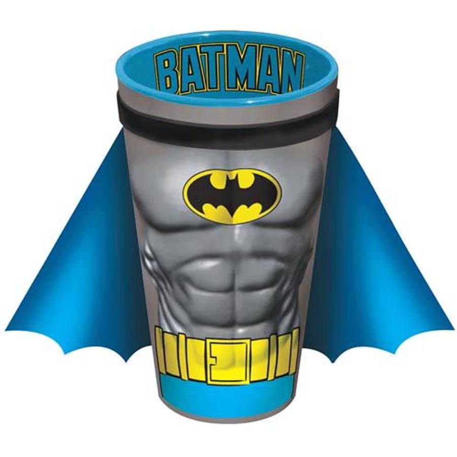 DC Comics Molded Ceramic Caped Pint Glass - Batman