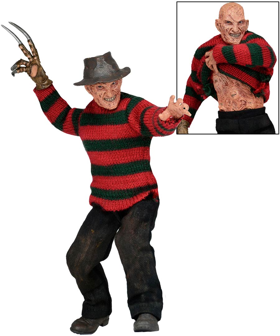 Nightmare On Elm Street Dream Warriors Freddy Clothed 8-Inch Action Figure