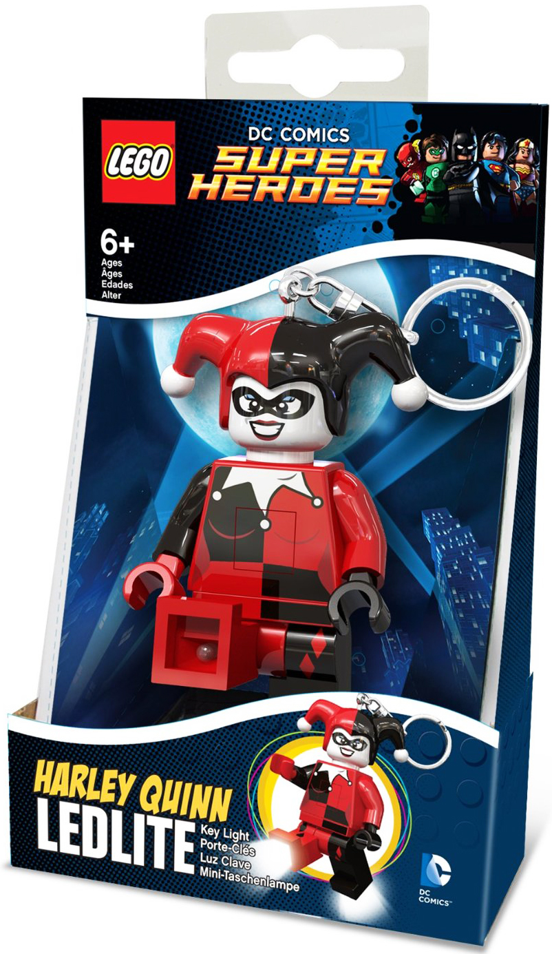DC Comics LED Key Light LEGO DC Super Heroes Harley Quinn