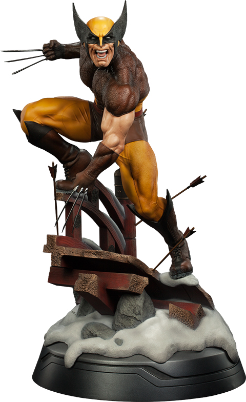 Wolverine Brown Costume Premium Format Figure