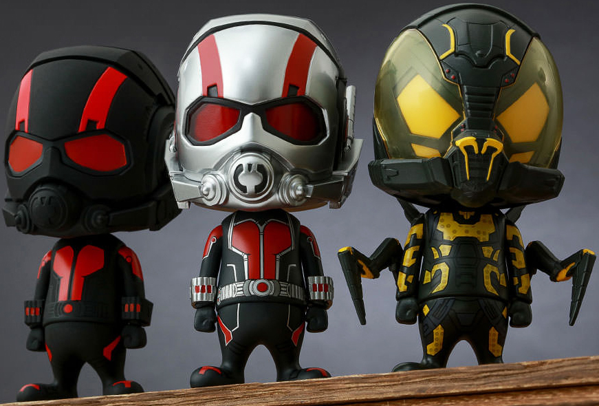 Ant-Man Cosbaby Vinyl Collectible Set Of 3