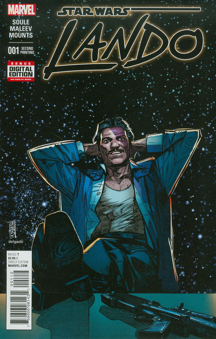 Star Wars Lando #1 Cover M 2nd Ptg Alex Maleev Variant Cover