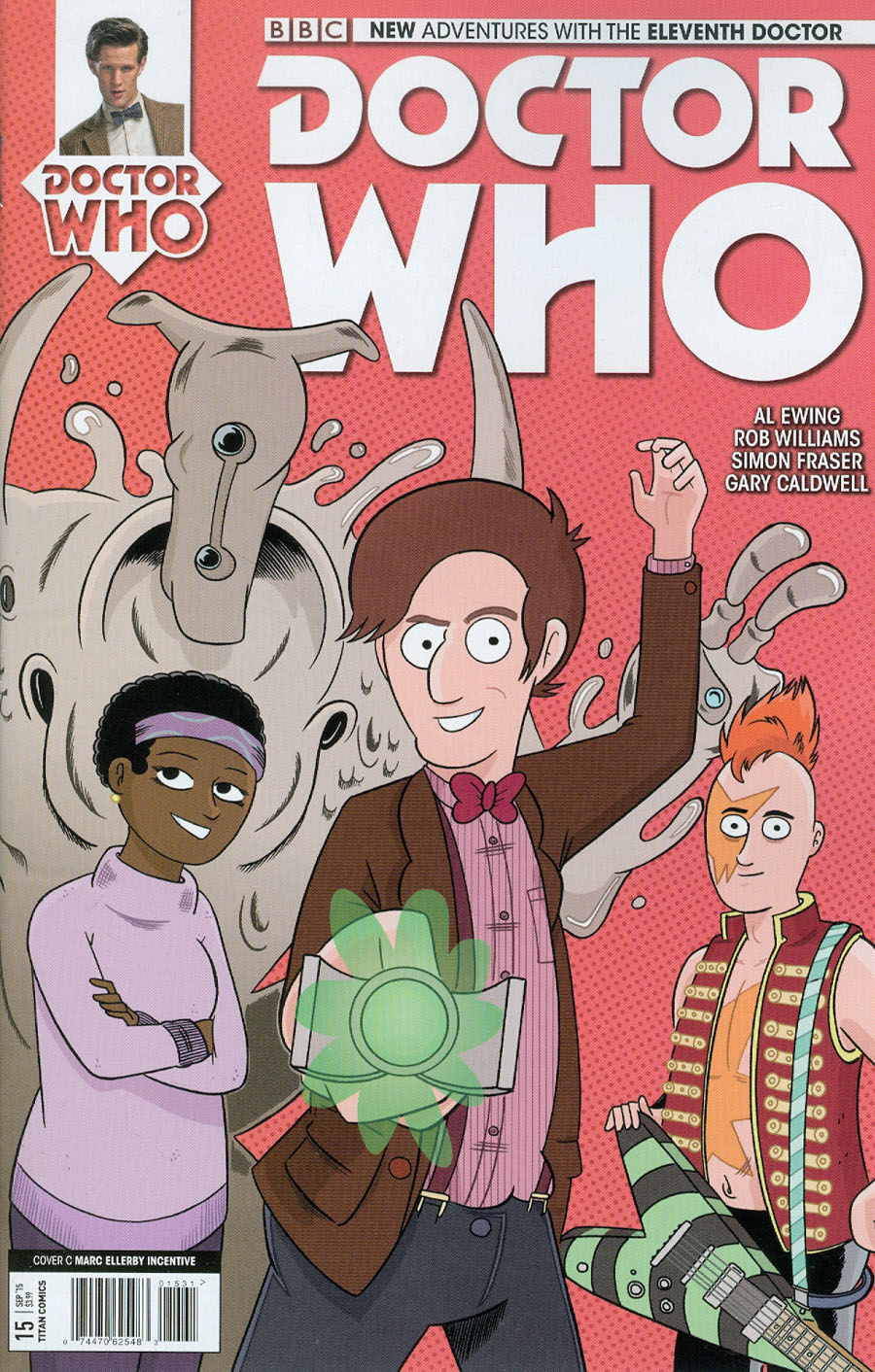 Doctor Who 11th Doctor #15 Cover C Incentive Marc Ellerby Variant Cover