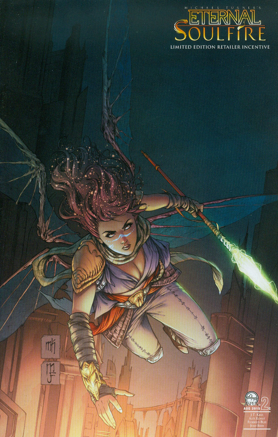Eternal Soulfire #2 Cover C Incentive Mike Krome Variant Cover