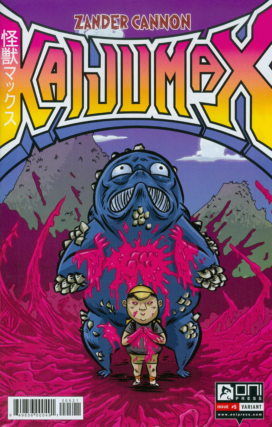 Kaijumax #5 Cover B Variant Chuck BB Cover