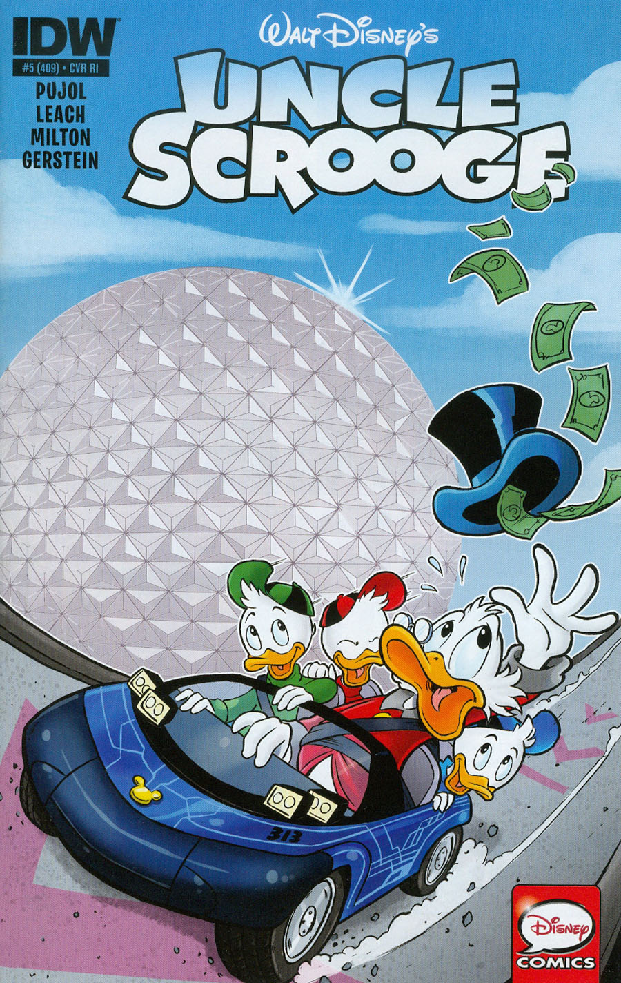 Uncle Scrooge Vol 2 #5 Cover C Incentive Thom Pratt Disney Legacy Epcot Variant Cover