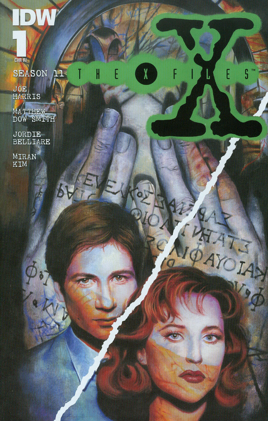 X-Files Season 11 #1 Cover D Incentive Miran Kim Variant Cover