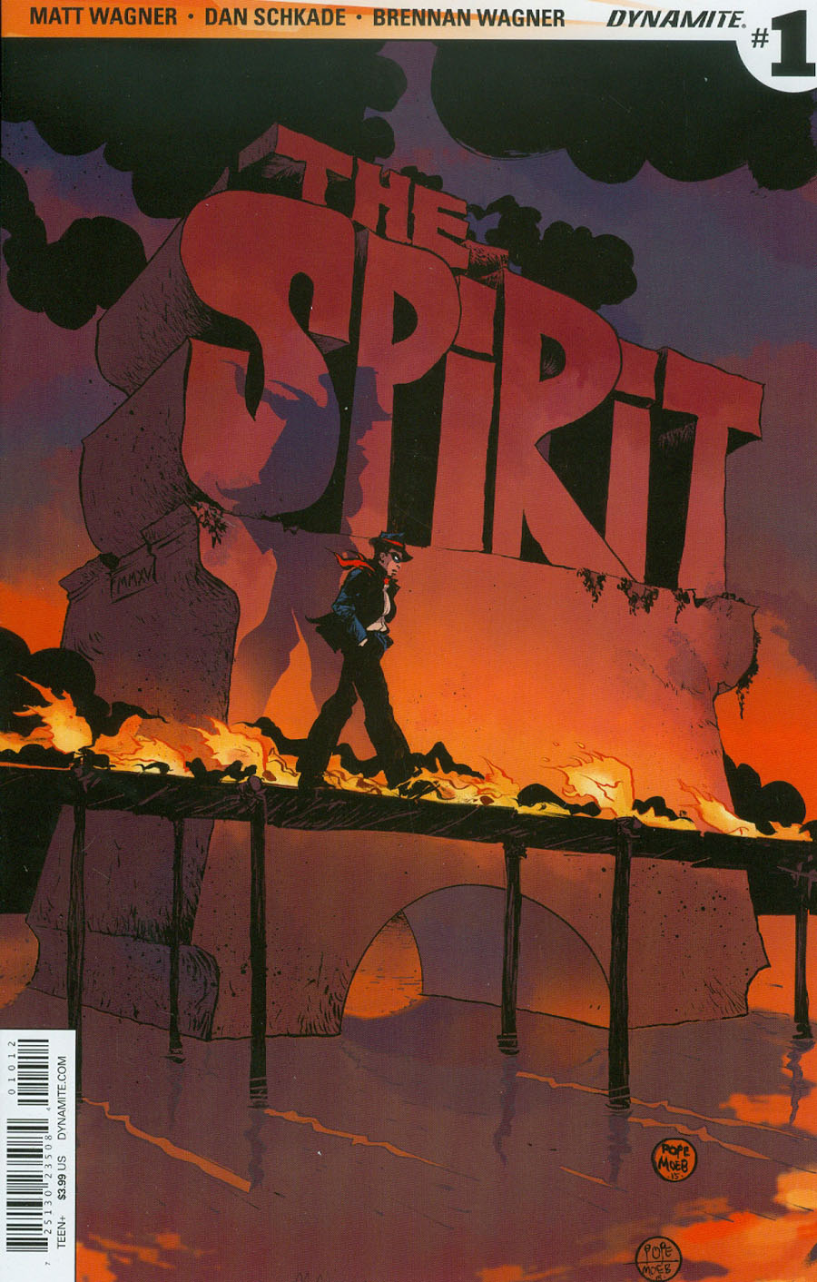 Will Eisners Spirit #1 Cover I 2nd Ptg Paul Pope Variant Cover