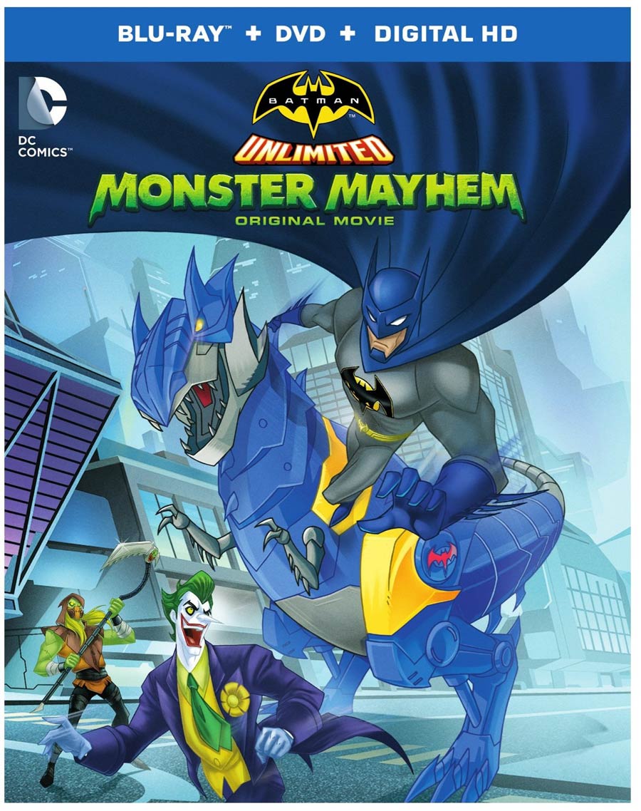 Batman Unlimited Monster Mayhem Blu-ray DVD