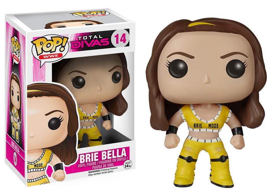 POP WWE 14 Total Divas Brie Bella Vinyl Figure