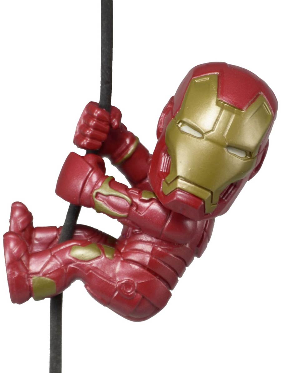 Scalers Marvel Comics Avengers Age Of Ultron 2-Inch Cable Grips - Iron Man