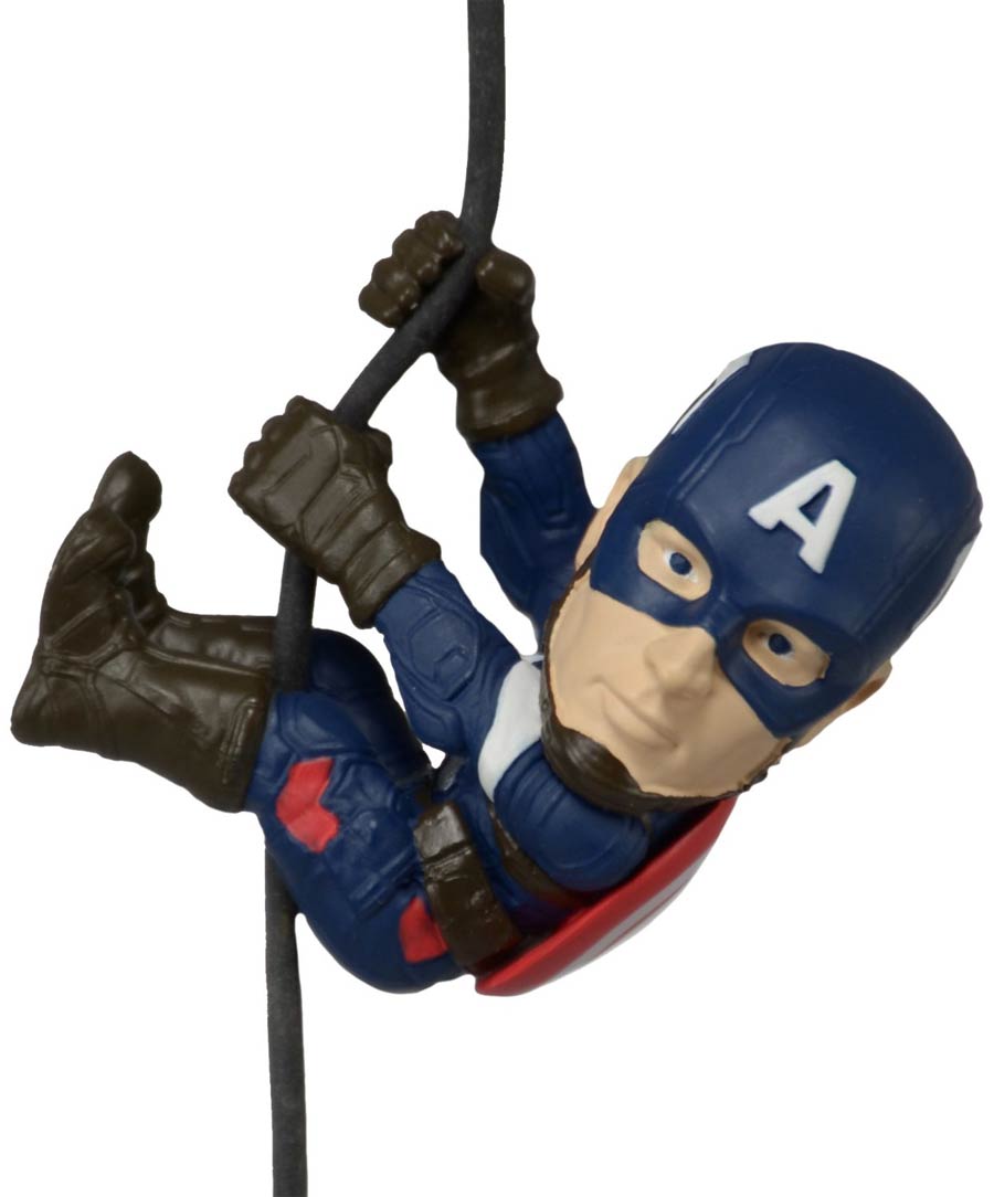 Scalers Marvel Comics Avengers Age Of Ultron 2-Inch Cable Grips - Captain America