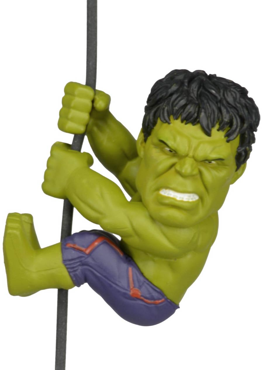 Scalers Marvel Comics Avengers Age Of Ultron 2-Inch Cable Grips - Hulk