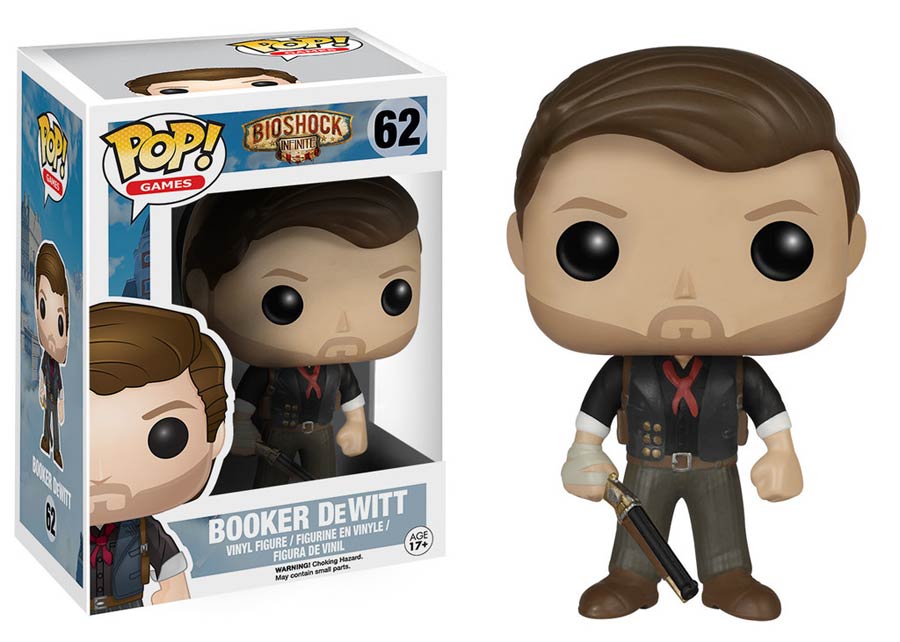 POP Games 62 Bioshock Infinite Booker DeWitt Vinyl Figure