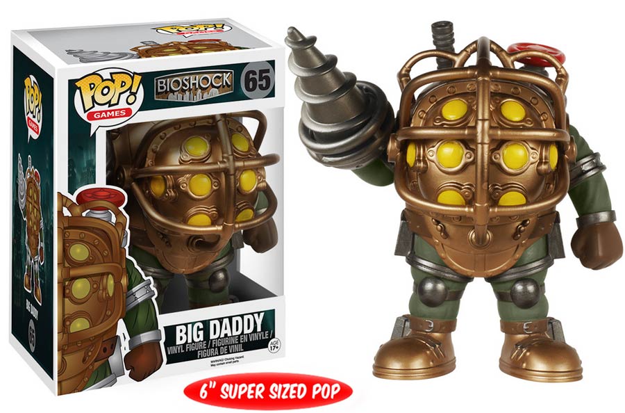 POP Games 65 Bioshock Infinite Big Daddy 6-Inch Vinyl Figure