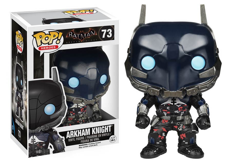 POP Heroes 73 Arkham Knight Arkham Knight Vinyl Figure