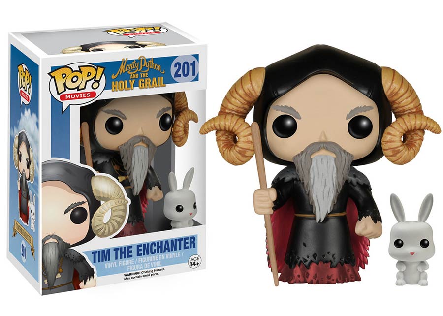 POP Movies 201 Monty Python And The Holy Grail Tim The Enchanter Vinyl Figure