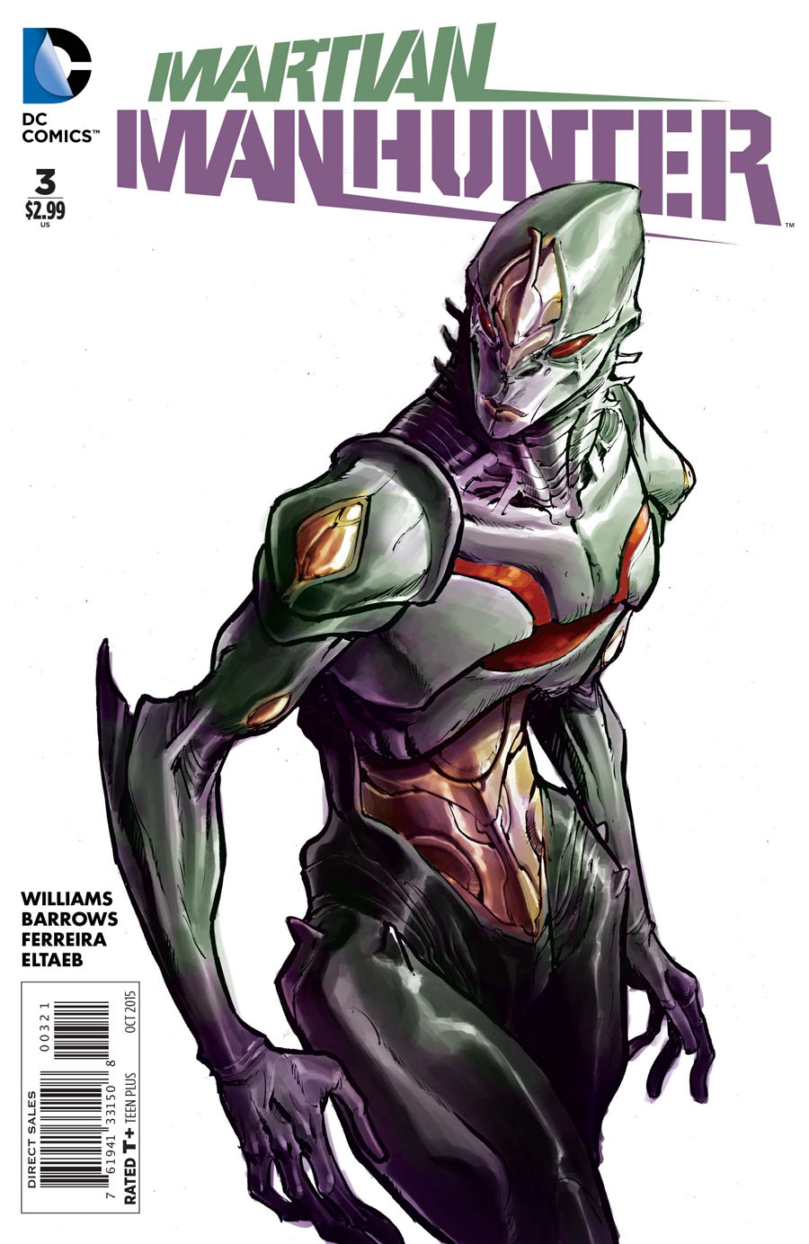 Martian Manhunter Vol 4 #3 Cover B Incentive Eric Canete Variant Cover